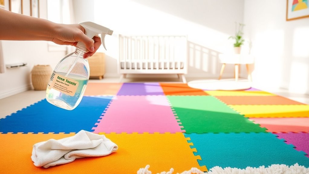 safe cleaning for baby