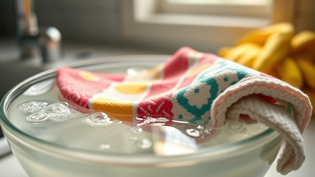 safe cleaning for dishcloths
