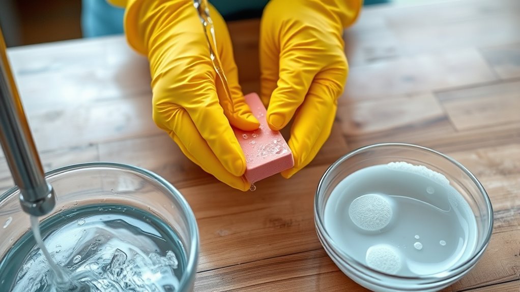 safe eraser cleaning practices