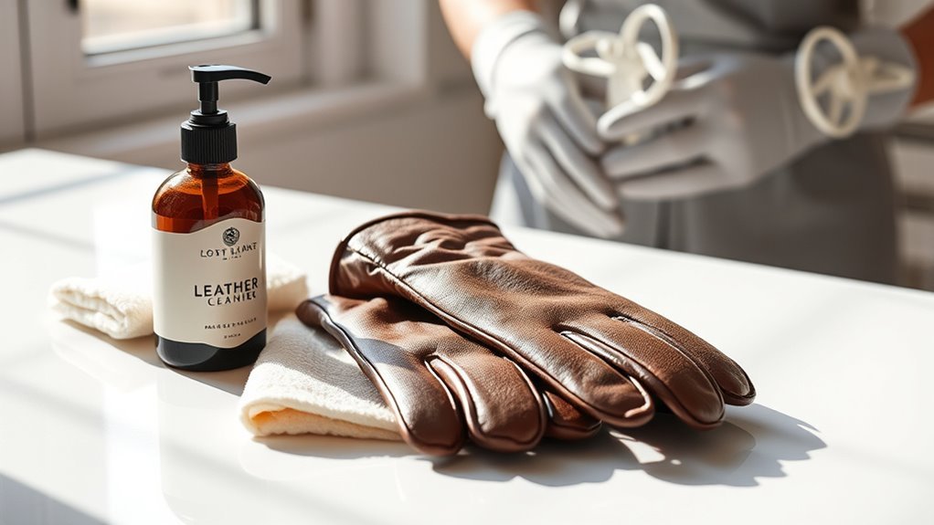 safe leather cleaning practices
