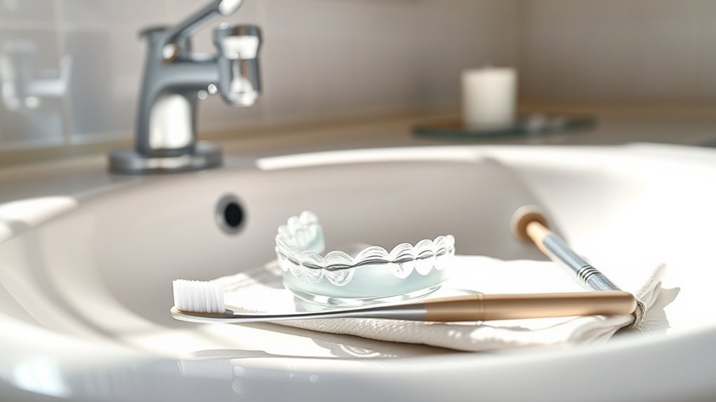 safe retainer cleaning practices