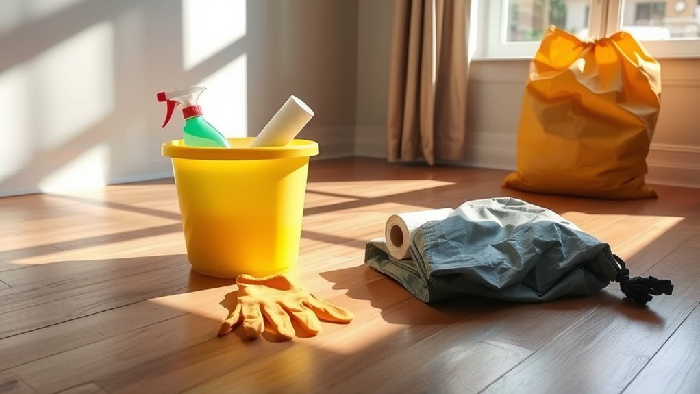 safe rodent feces cleaning