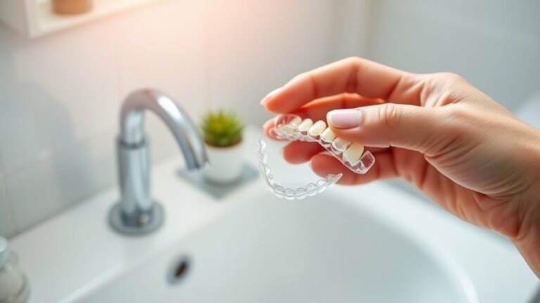 safely take out aligners