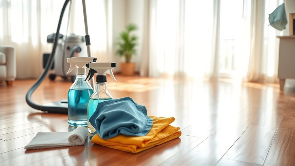 safety first in cleaning