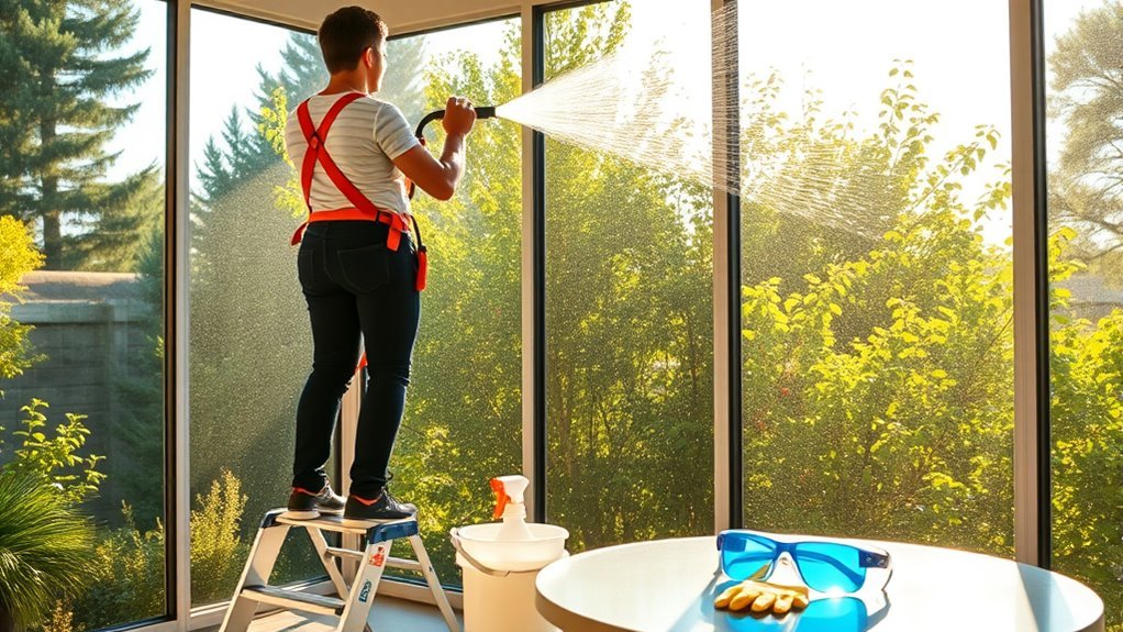 safety first in cleaning