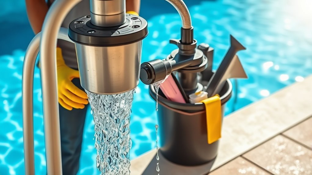safety first in pool maintenance
