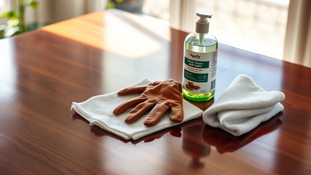 safety first when cleaning