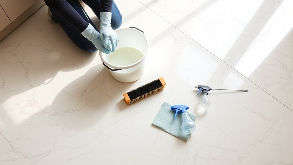 safety first when cleaning