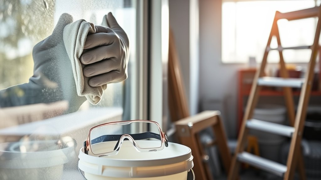 safety precautions for cleaning