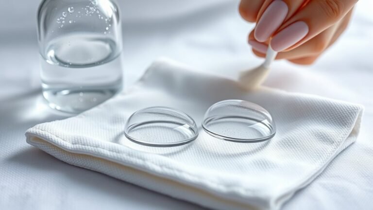 scleral lens cleaning process