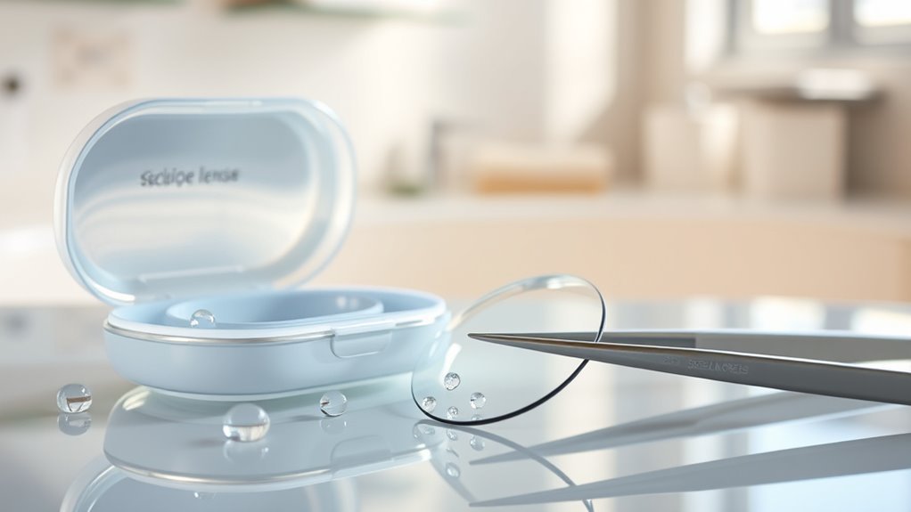 scleral lens cleaning tips