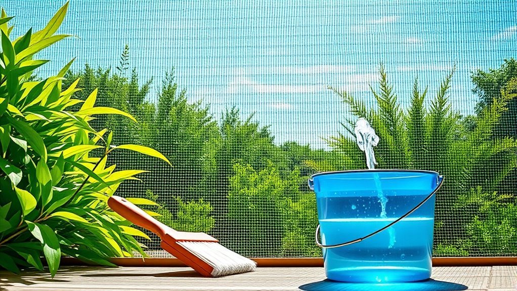 screen enclosure cleaning tips