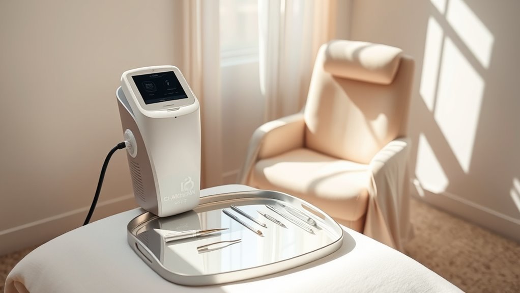 skin preparation for treatment