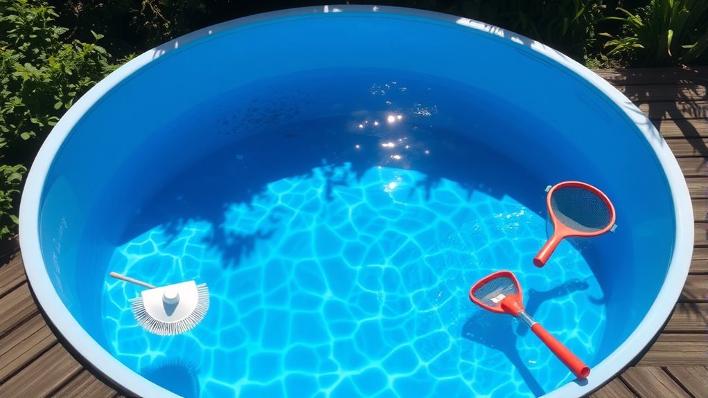 stock tank pool maintenance tips