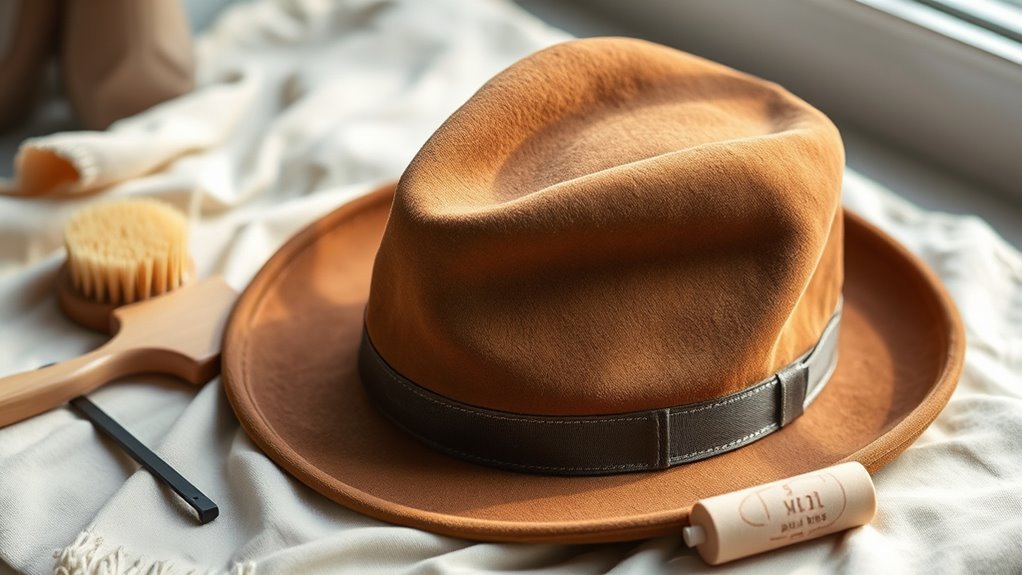 suede hat cleaning preparation