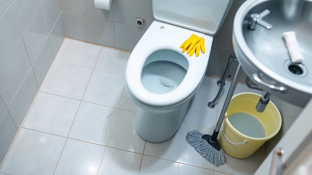toilet overflow cleanup essentials