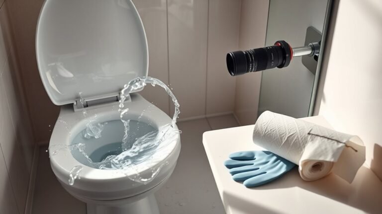 toilet overflow cleanup tips