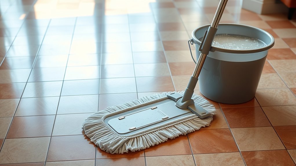 vct floor cleaning preparation