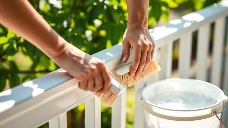vinyl railing cleaning tips