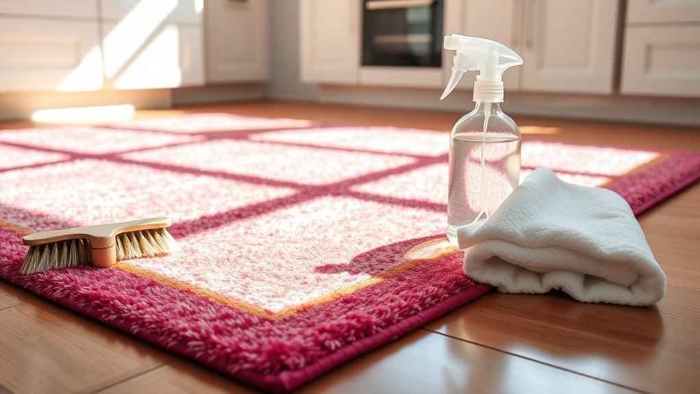 viscose rug cleaning supplies