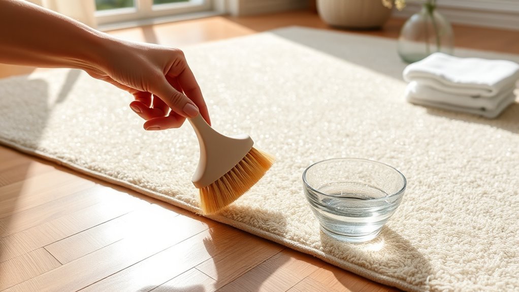 viscose rug cleaning tips