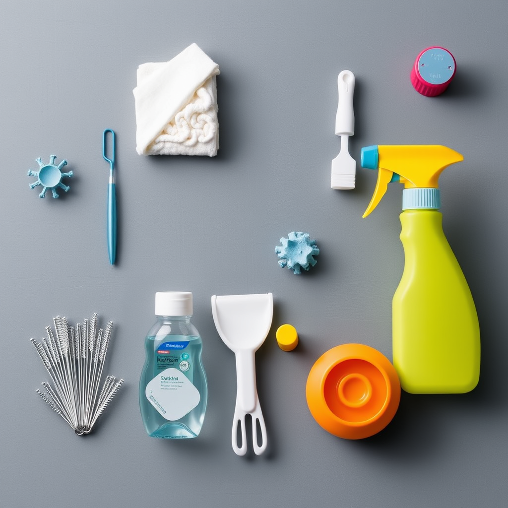 Essential Disinfecting Tools - Disinfecting high-touch areas in allergens