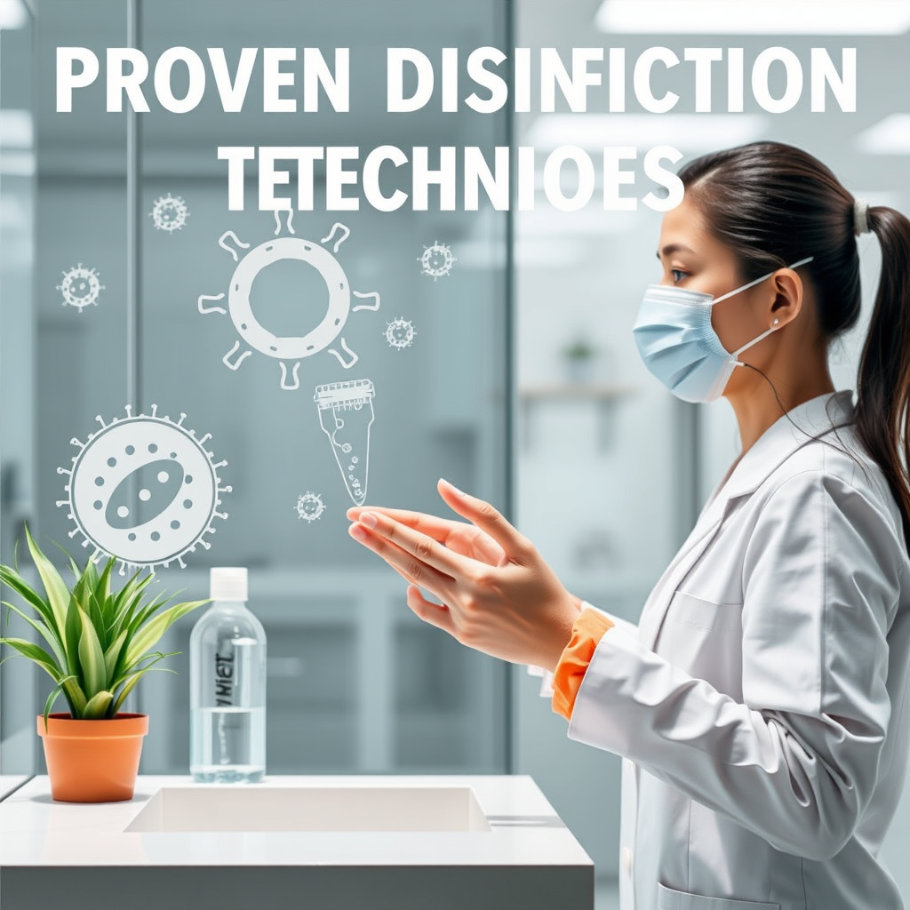 Proven Disinfection Techniques - Disinfecting high-touch areas in allergens