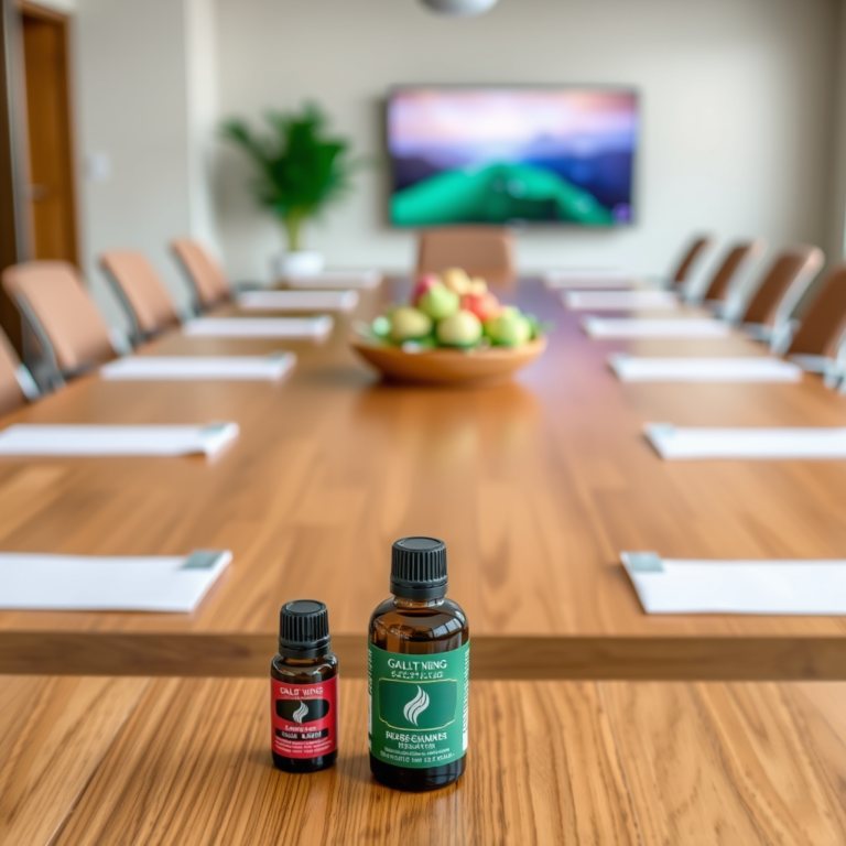 Must-Know Secrets for Using Essential Oils on Conference Tables