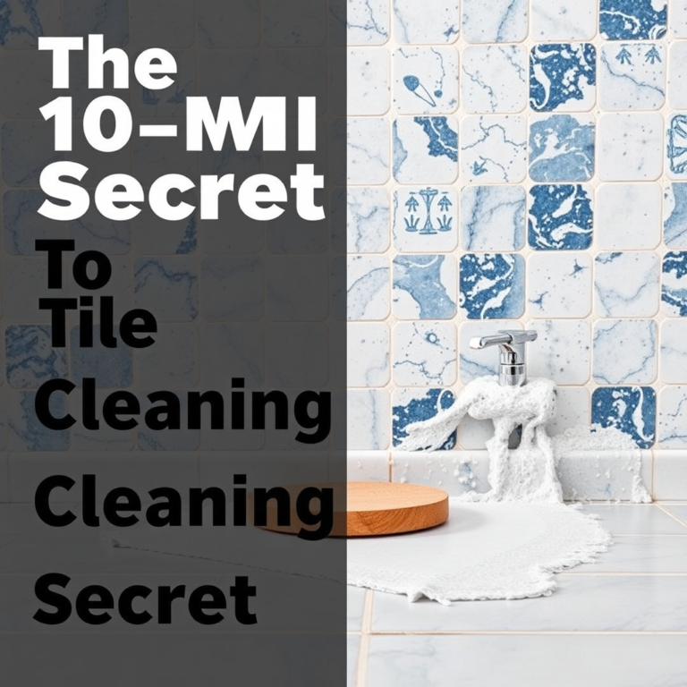 The Ultimate 10-Minute Tile Cleaning Secret