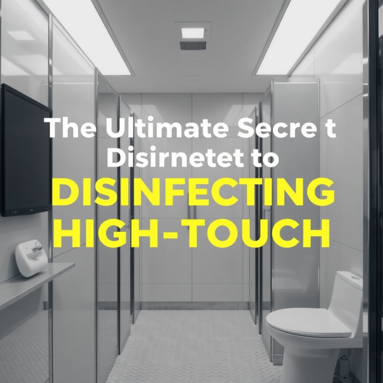 The Ultimate Secret to Disinfecting High-Touch Areas