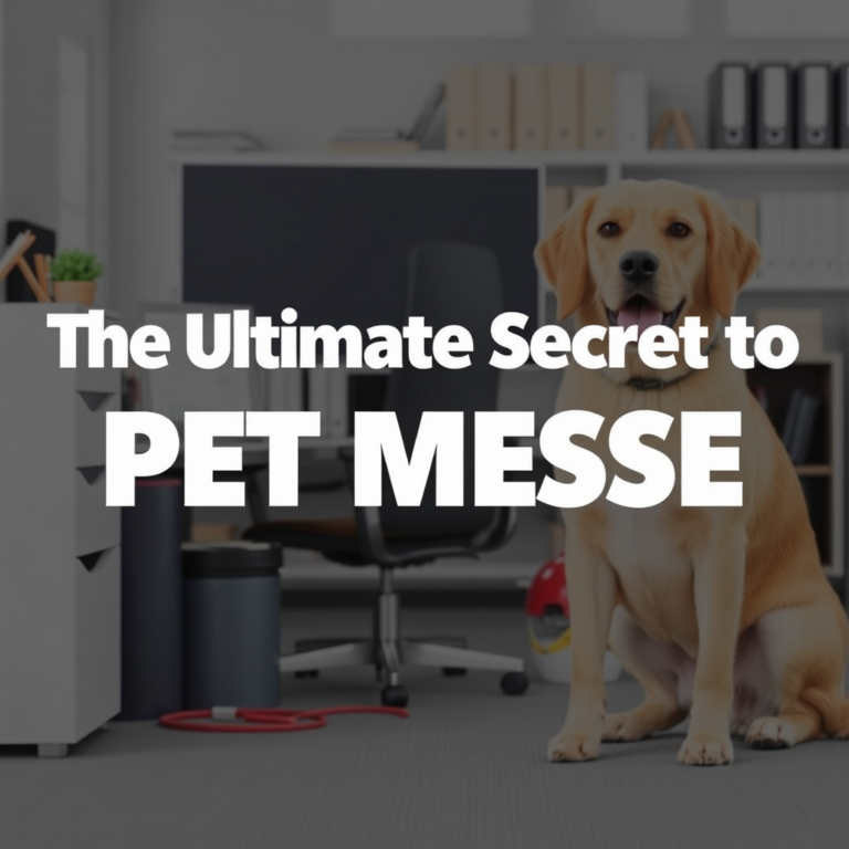 The Ultimate Secret to Cleaning Pet Messes in Offices