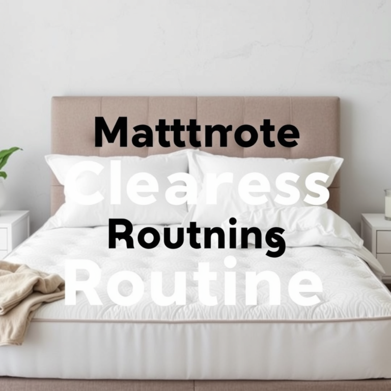 The Ultimate Weekly Mattress Cleaning Routine You Need