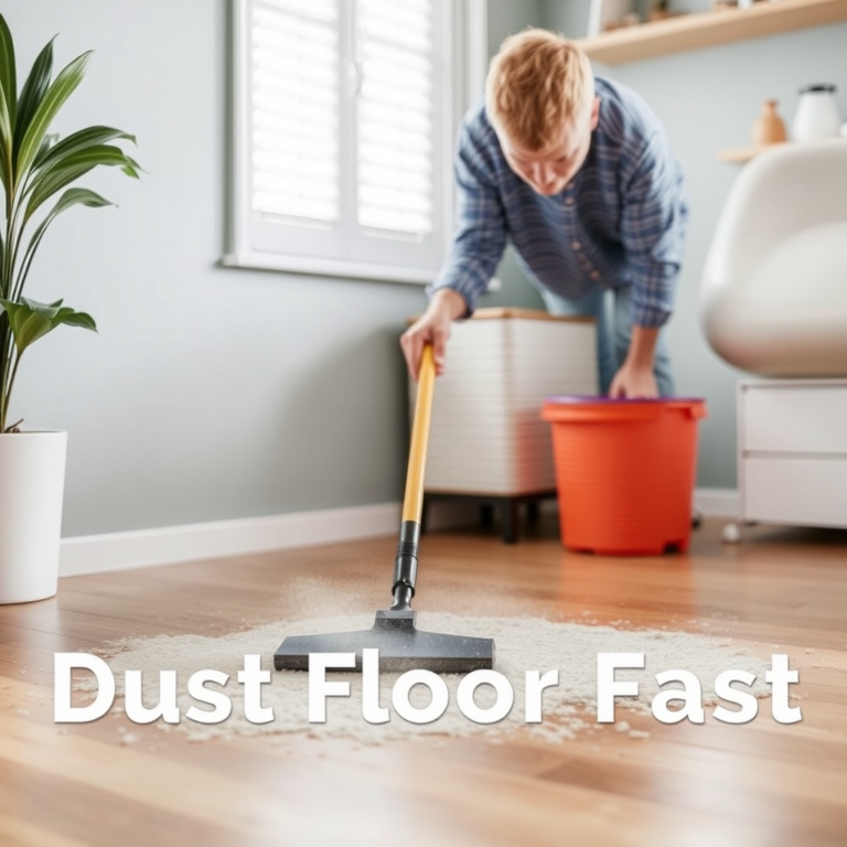 The Ultimate Secret to Cleaning Dust Floors Fast