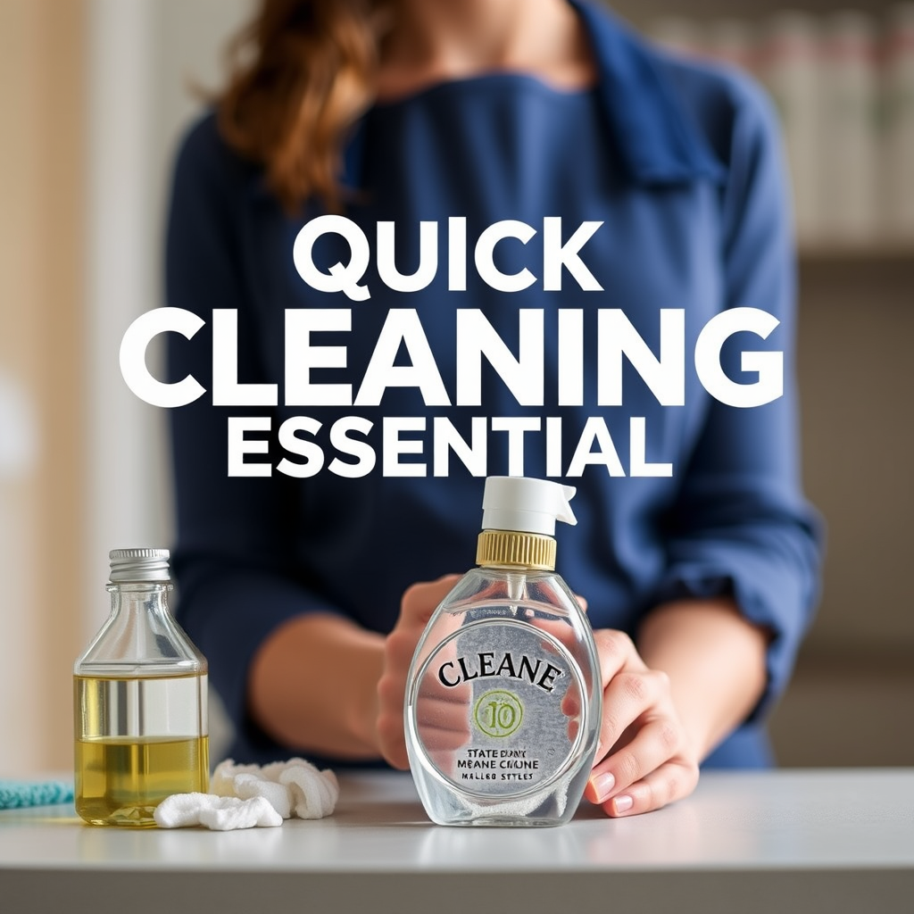 Quick Cleaning Essentials - How to clean your germs in 10 minutes