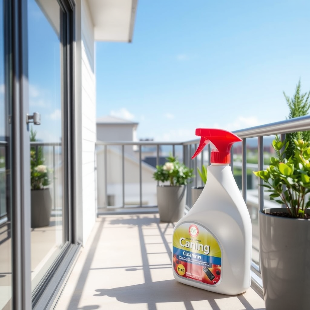 Using the Wrong Cleaning Products - Mistakes to avoid when cleaning your balcony