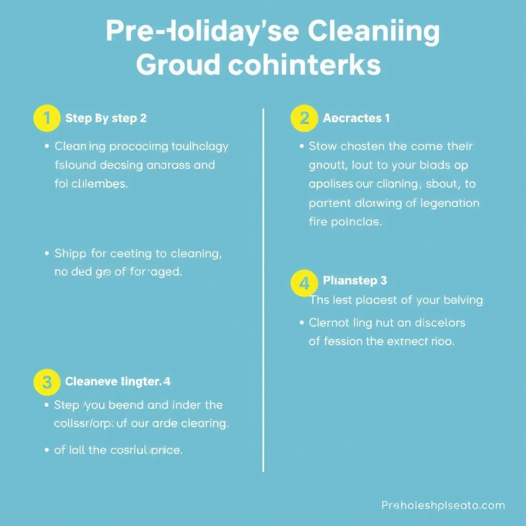Step-by-Step Grout Cleaning Process - Pre-holiday cleaning checklist for grout