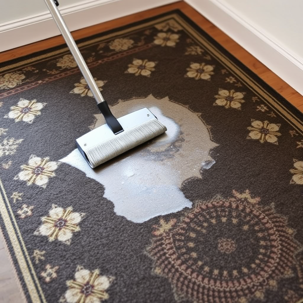 Proven Cleaning Solutions Proven Cleaning Solutions - Removing grout stains from rug