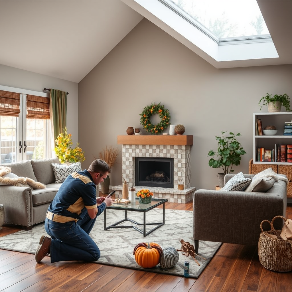 Fall Preparation: Inspect and Insulate - Seasonal maintenance tips for living room