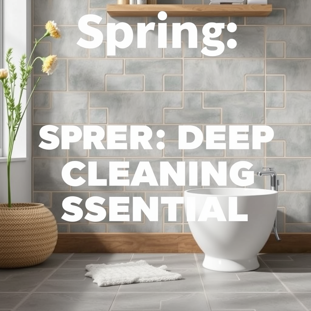Spring: Deep Cleaning Essentials - Seasonal maintenance tips for tile