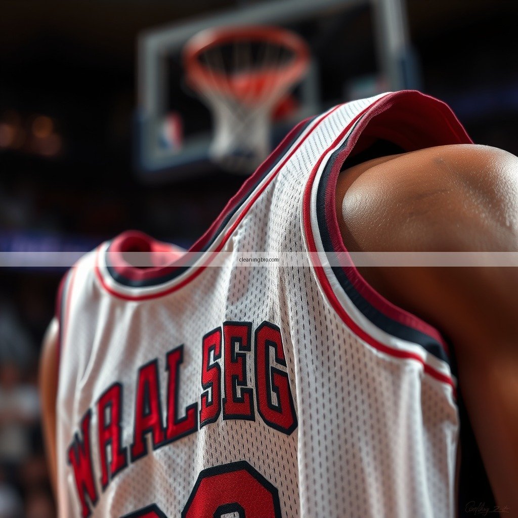 Washing Your Jersey - how to clean a basketball jersey