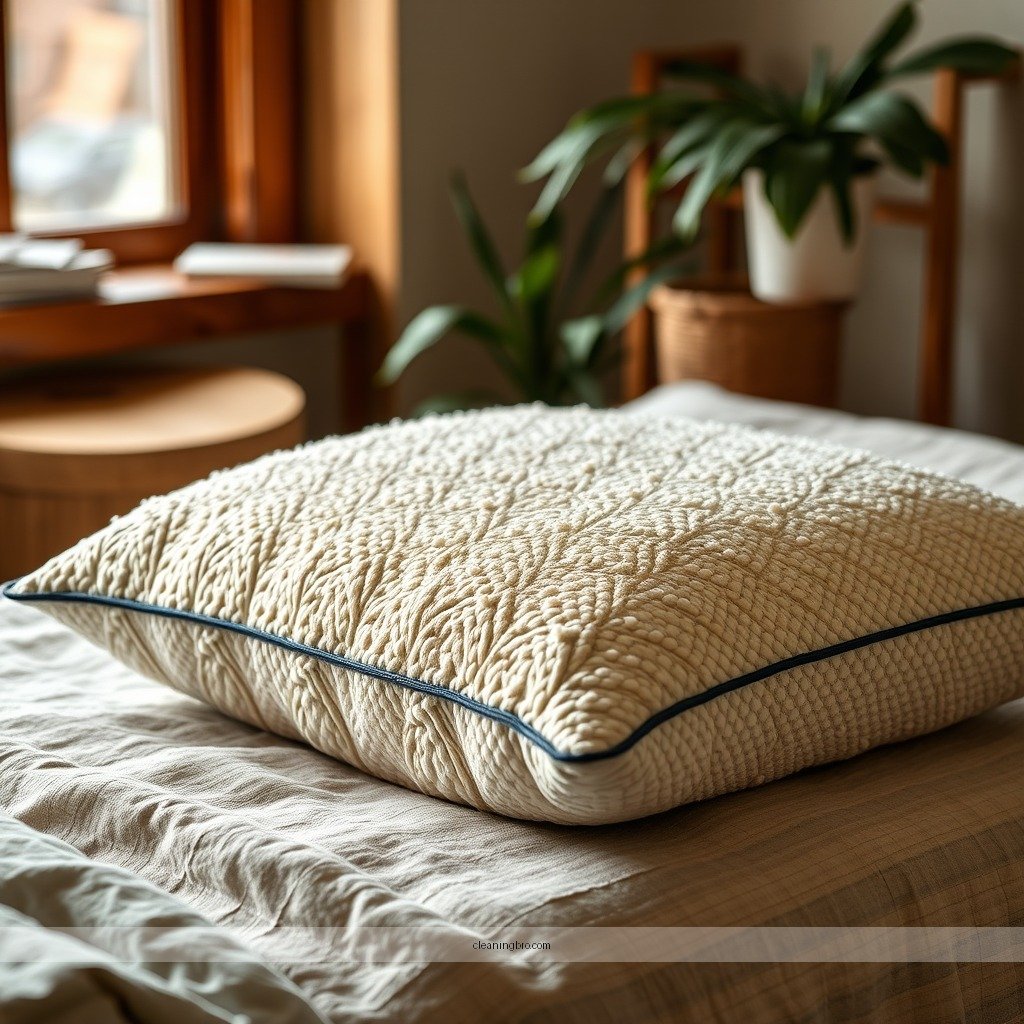 Reassembling the Pillow - how to clean a buckwheat pillow