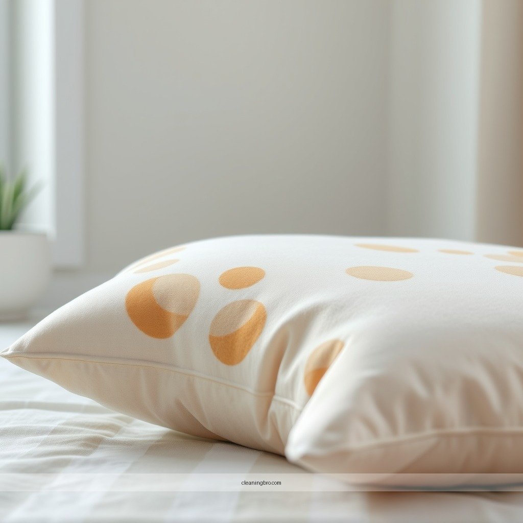 Spot Cleaning Stains - how to clean a buckwheat pillow