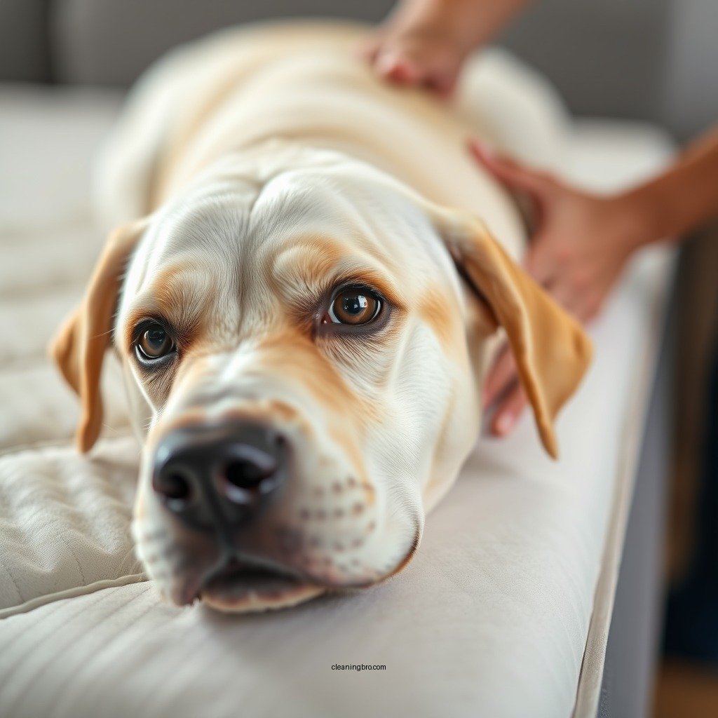 Step-by-Step Cleaning Process - dog peed on mattress how to clean