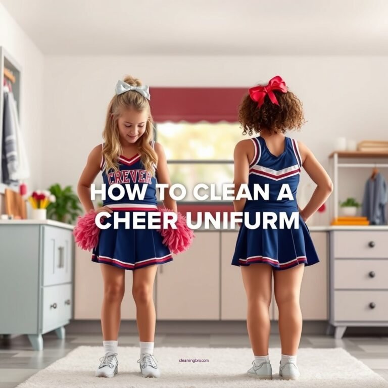 How to Clean a Cheer Uniform: Step-by-Step Guide