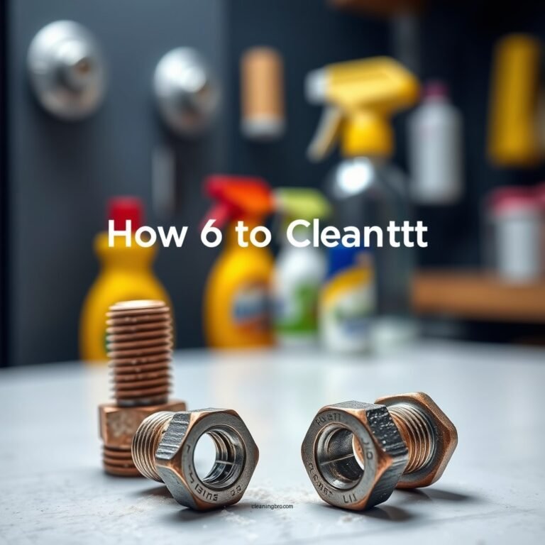 How to Clean Rusty Nuts and Bolts: Effective Methods