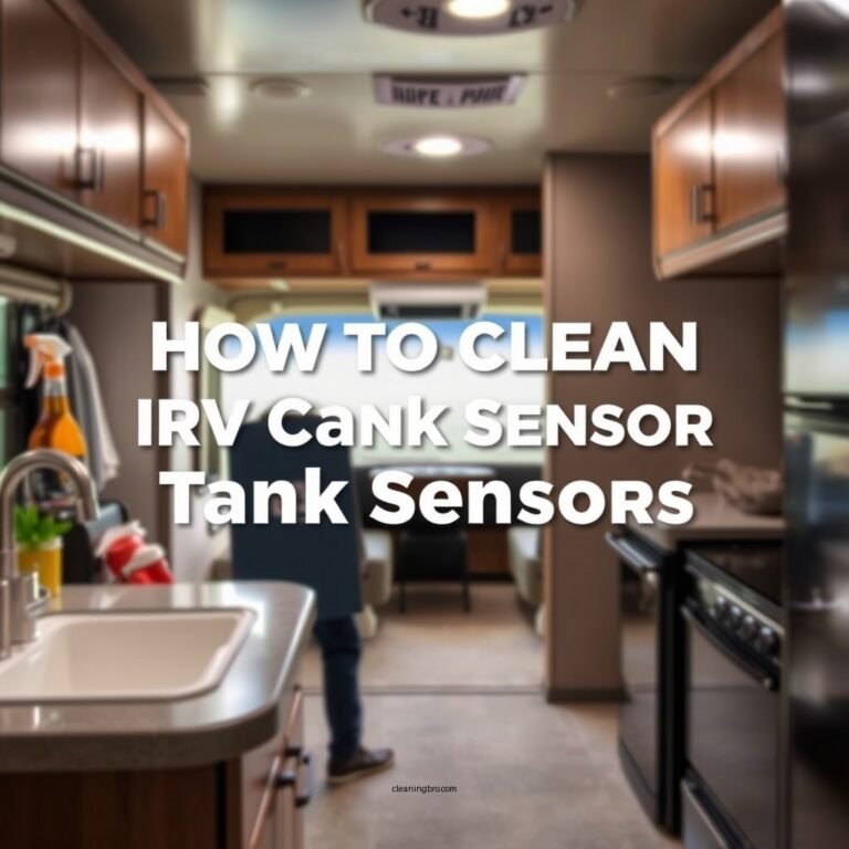 How to Clean RV Black Tank Sensors Effectively