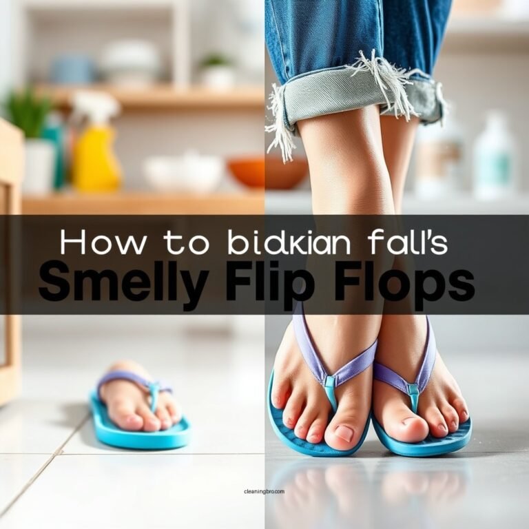 How to Clean Smelly Flip Flops: Effective Methods