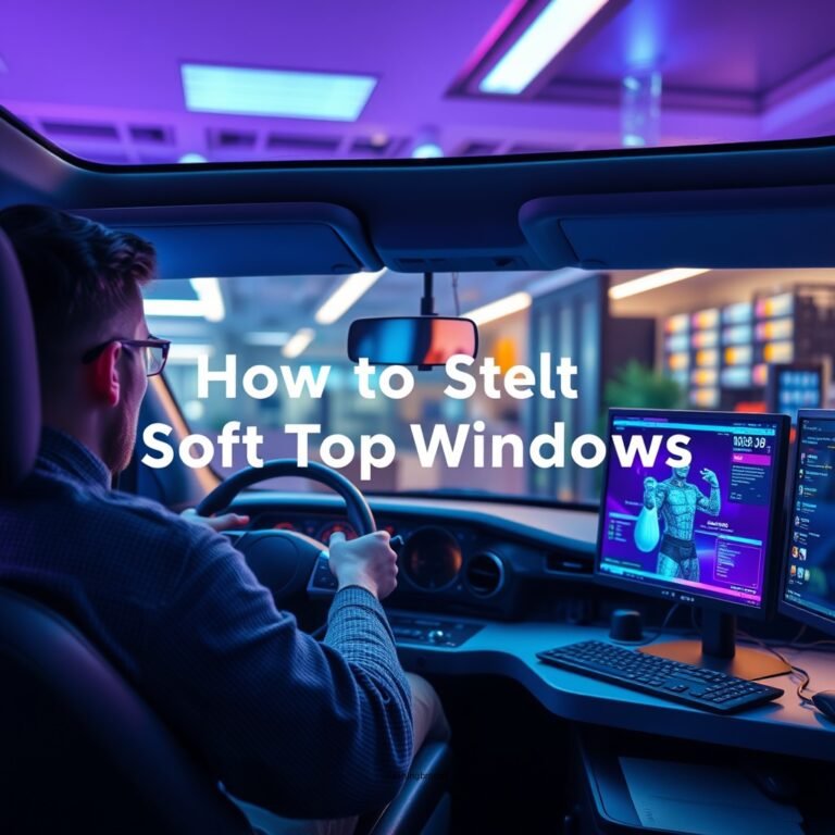 How to Clean Soft Top Windows: Effective Techniques