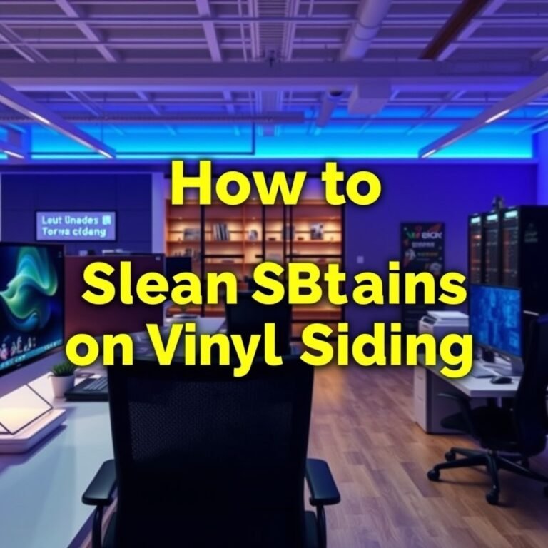 How to Effectively Clean Stains on Vinyl Siding