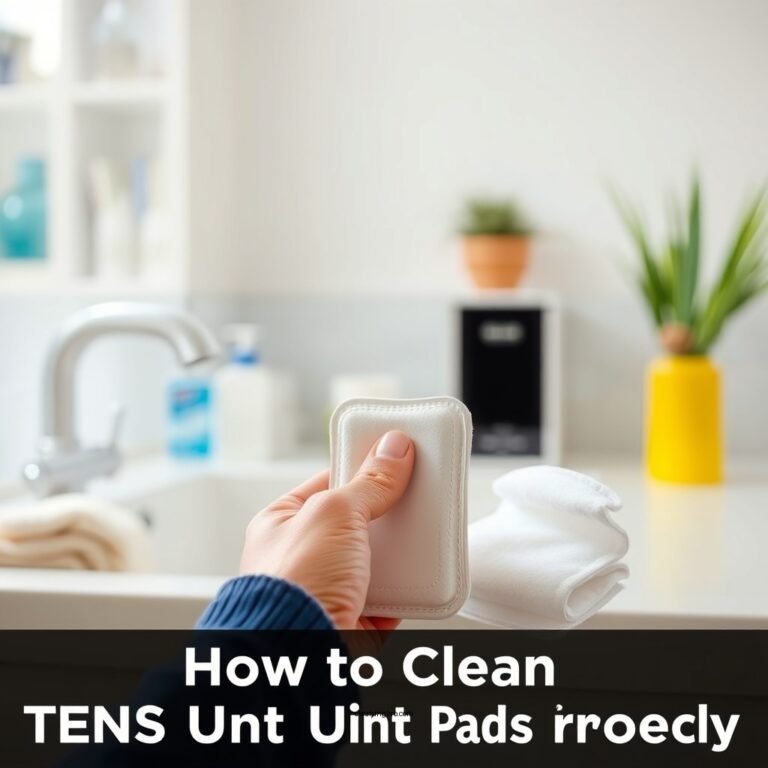How to Clean TENS Unit Pads Properly
